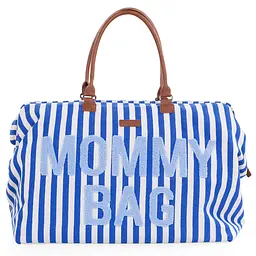 Сумка Childhome Mommy bag stripes electric blue (CWMBBSTBL) - мініатюра 4