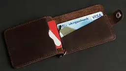 Чоловічий шкіряний затиск для купюр SHVIGEL 10.7х7.5 см acs0015863 - мініатюра 6