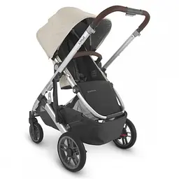Прогулянкова коляска Uppababy Cruz V2 - Declan + Люлька Uppababy Carrycot-Declan-Oat Melange Silver Frame - мініатюра 18