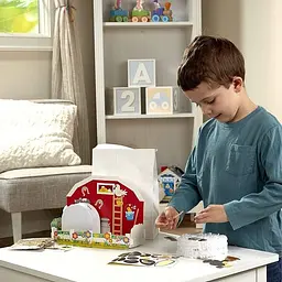 Набір для творчості Melissa & Doug Друзі ферми конфетті для виробів  (MD30183) - мініатюра 6