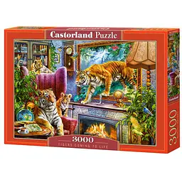 Пазл Castorland Повернення у реальність Тигри 3000 ел. (C-300556)