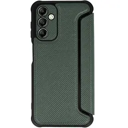 Шкіряний чохол-книжка GETMAN Razor (PU) для Samsung Galaxy A15 4G/5G / M15 5G Green - мініатюра 2