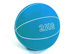 Медбол RB 2 кг (медичний м'яч-слембол без відскоку) EasyFit fit0024910