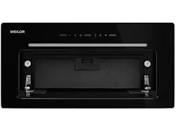 Витяжка вбудована WEILOR LUMINA WBG 66 BLACK - мініатюра 3