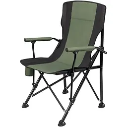 Стілець розкладаний Skif Outdoor Attache Чорний/Зелений