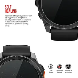 Гідрогелева плівка на годинники Garmin Fenix 8 51mm ArmorStandart захисна плівка для смарт годинників прозора (ARM85993) - мініатюра 3