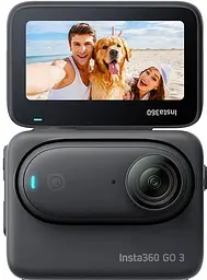 Екшн-камера Insta360 GO 3S 4K Standard Bundle 64GB Black (CINSAATA_GO3S14)