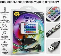 Світлодіодна стрічка LED керуванням з телефону Solar 5 м RGB з bluetooth 20 режимів світіння - мініатюра 3