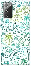 TPU чохол Demsky Dino pattern для Samsung Galaxy Note 20