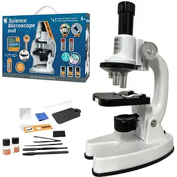 Дитячий Мікроскоп Іграшковий з Збільшення 200x, 600x, 1200x YG Toys - мініатюра 3