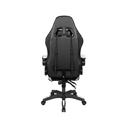 Крісло геймерське Kruger & Matz GX-150 з підставкою для ніг Black/White - мініатюра 2