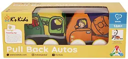Іграшка Ks Kids Машинки Pull-back (бетономішалка та евакуатор) K’S KIDS det0018730
