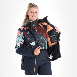 Куртка Rehall Luna Women's 2022 XS Синій-Рожевий - мініатюра 4
