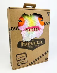 М'яка іграшка монстрик із зубами Фуглер Sunti Fuggler Funny Ugly Monster Фаглер зубастик 22см Уга Буга райдужний монстр - мініатюра 2