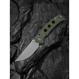 Ніж Civivi Noctis, Green Micarta, Stonewash (C24020C-3) - мініатюра 10