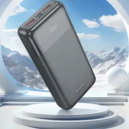 Портативна батарея Power Bank Hoco J121A Fast 22.5W+PD20W 20000mAh Black - мініатюра 3