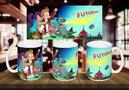 Чашка "Futurama" 425 мл Зелена