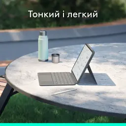 Чохол до планшета Logitech Combo Touch for iPad Air 13-inch (M2) OXFORD GREY - US (L920-012618) - мініатюра 10