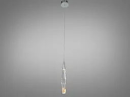 Підвіс LED Diasha J2502-1HR Ice Glass хром 4 Вт 220 лм - мініатюра 2