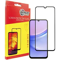 Скло захисне Dengos Samsung Galaxy A25 (black) (TGFG-336) - мініатюра 3