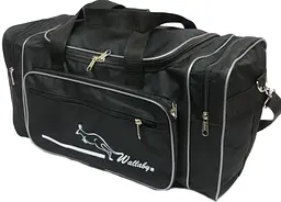 Дорожня сумка тканинна Wallaby 2686 22л Чорна