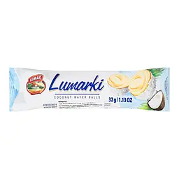 Цукерки вафельні Lumar Lumarki з кокосом (2 шт. х 16 г) 32 г