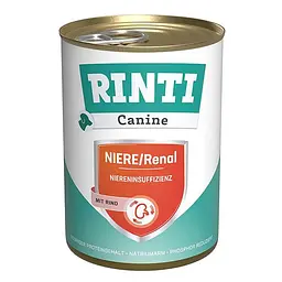 Дієтичний вологий корм для собак Rinti Canine Veterinary Niere/Renal з яловичиною 400 г 
