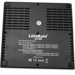 Зарядний пристрій LiitoKala Lii-S6 універсальний - інтелектуальний - 6 каналів - мініатюра 3