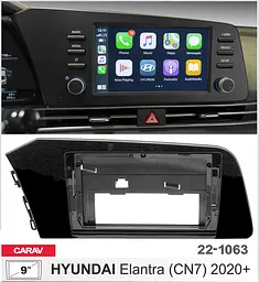 Перехідна рамка Hyundai Elantra Carav 22-1063 - мініатюра 4