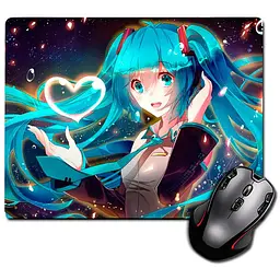 Ігрова поверхня Nextprint Хацуне Міку Вокалоїди Vocaloid 300 х 250 мм (825585)