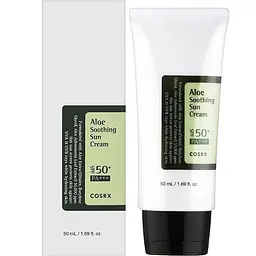 Сонцезахисний крем з алое СПФ 50+ 50 мл Cosrx Aloe Soothing Sun Cream SPF50+ PA+++