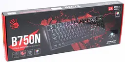Клавіатура Bloody B750N (Black) [78680] - мініатюра 4