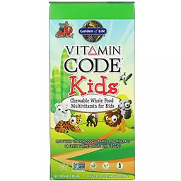 Полівітаміни для дітей Garden of Life Vitamin Code 60 жувальних ведмедиків зі смаком вишні - мініатюра 2