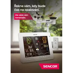 Метеостанція Sencor біла (SWS16600WIFI) - мініатюра 4