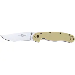 Ніж Ontario Knife RAT I D2 Tan