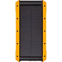Мобільна батарея PowerPlant 20000mAh PD 18W USB-C 2xUSB-A QC3.0 Wireless Solar panel 5.5V-0,2A (PB930487)