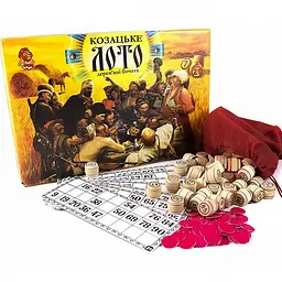 Настольная игра Danko Toys «Козацьке лото», дерево (DT G48)