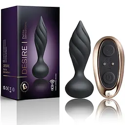 Анальна вібропробка Rocks Off Petite Sensations – Desire Black Rocks Off SO5975 94179 - мініатюра 5