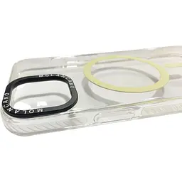 Чохол-накладка Molan Cano Силікон MagSafe для Apple iPhone 13 (clear) - мініатюра 4