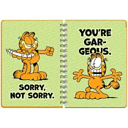 Щоденник на спіралі Kite Garfield тверда обкладинка (GF26-438) - мініатюра 6