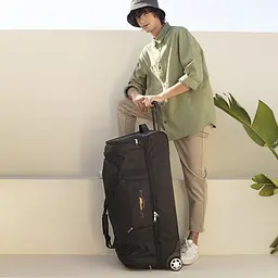 Сумка дорожня на колесах Gabol Week Eco 116L Negro (122348-001) - мініатюра 11
