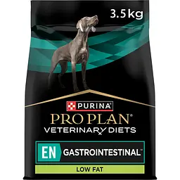 Сухий дієтичний корм Purina Pro Plan для дорослих собак для підтримання ліпідного обміну при гіперліпідемії, з низьким вмістом жирів VETERINARY DIETS EN Gastrointestinal 3,5 кг 