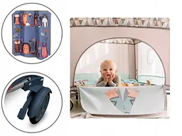 Манеж Lionelo Sofie Blue Cobalt Red - мініатюра 7
