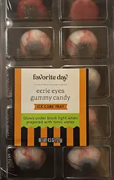Желейні цукерки Favorite Day Halloween Eerie Eyes Gummy Candy Ice Cube 127г - мініатюра 5