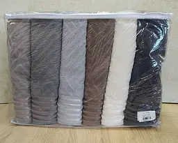 Набір турецьких махрових рушників 70х140 Gulcan 6 шт Jacquard Cotton Lux Yeni Cizgili - мініатюра 4