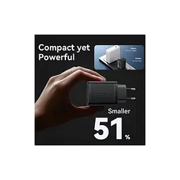 Зарядний пристрій Vention 2xUSB-C PD 65 Вт + 1xUSB QC 3.0 60 Вт GaN білий (FERW0-EU) - мініатюра 7