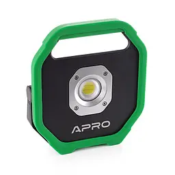 Прожектор світлодіодний Apro акумуляторний 10 Вт Li-ion 3,7V 4400 mAh 30412 - мініатюра 2