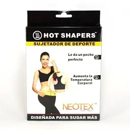 Спортивний топ для схуднення з ефектом сауни Hot shapers W-59 розмір XXL Чорно-жовтий (KG-5979) - мініатюра 3