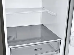 Холодильник LG GA-B459SMQZ 186х68х60см 2 дв холодильне відділення 234 л морозильне відділення 107 л A++,NF платиновий сірий (GA-B459SMQZ) - мініатюра 4