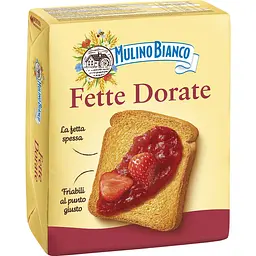 Тости Mulino Bianco Fette Dorate 315 г 32 шт. - мініатюра 3